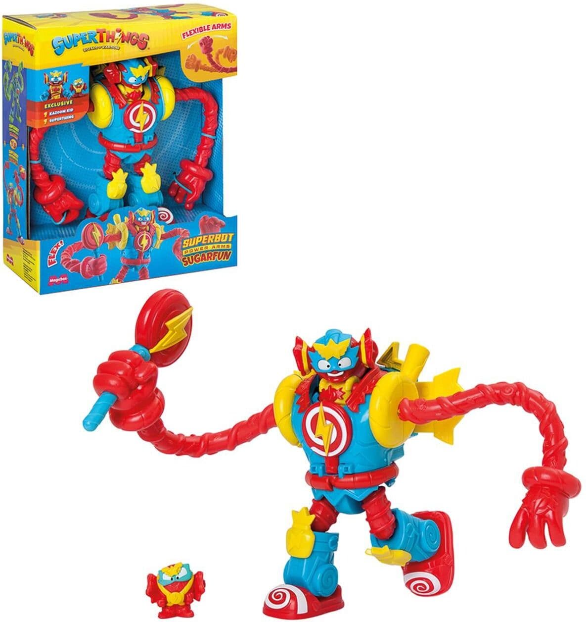 AS Superthings: Rivals of Kaboom - Superbot Power Arms Sugarfun Action Figure