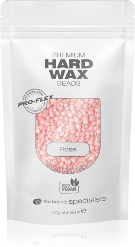 Rio Hard Wax Beads Rose κερί σε κόκκους για αποτρίχωση 750 γρ