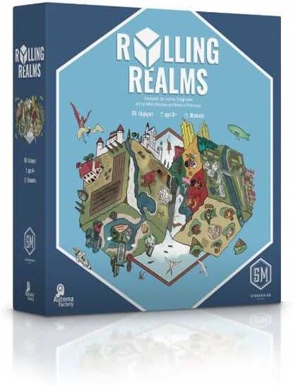 Rolling Realms Competitive Roll-and-Write Game by Stonemaier Games, Ages 10+, 1-4 Players