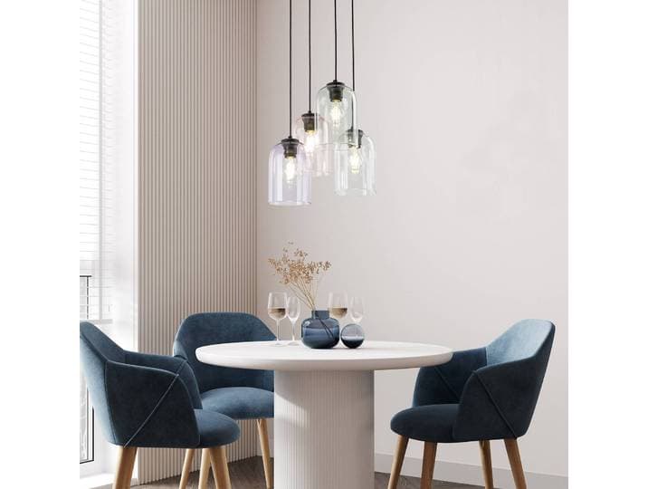 Glas Hängeleuchte Molly TK Lighting, dimmbar, Multicolour, für Wohn- / Esszimmer, Glas, Modern, Hängelampe