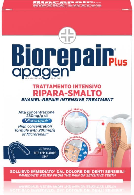 Biorepair Desensitizing Enamel-Repair Shock Treatment zestaw do zębów