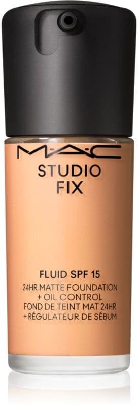 MAC Cosmetics Studio Fix Fluid SPF 15 24HR Matte Foundation + Oil Control ματ μεικ απ SPF 15 απόχρωση NW22 30 ml