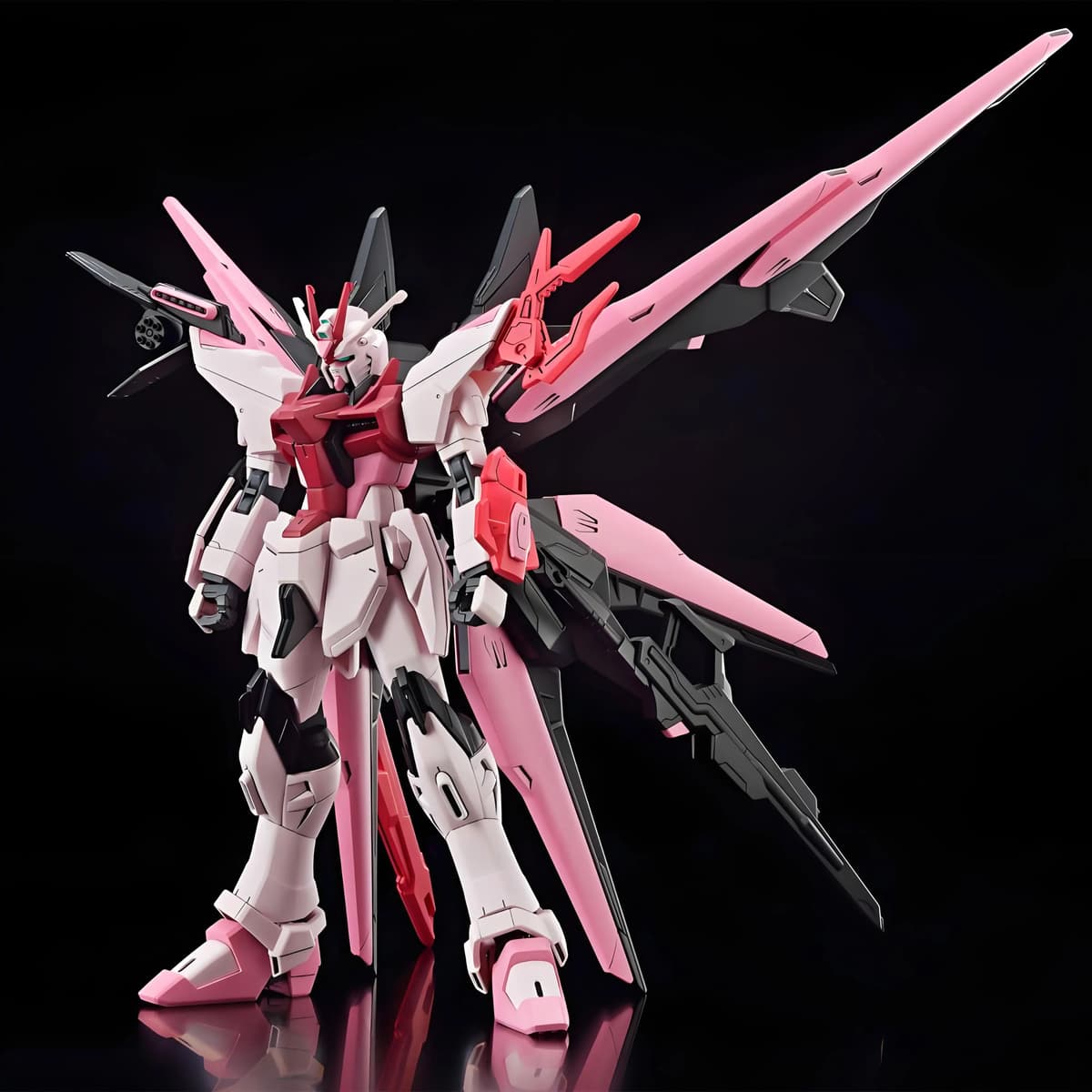 Bandai In Stock XYS HG 1/144 MBF-02-Pf Perfect Strike Freedom Rouge Assembly Model Kits Anime Action Figure Robot Plastic Model Toys