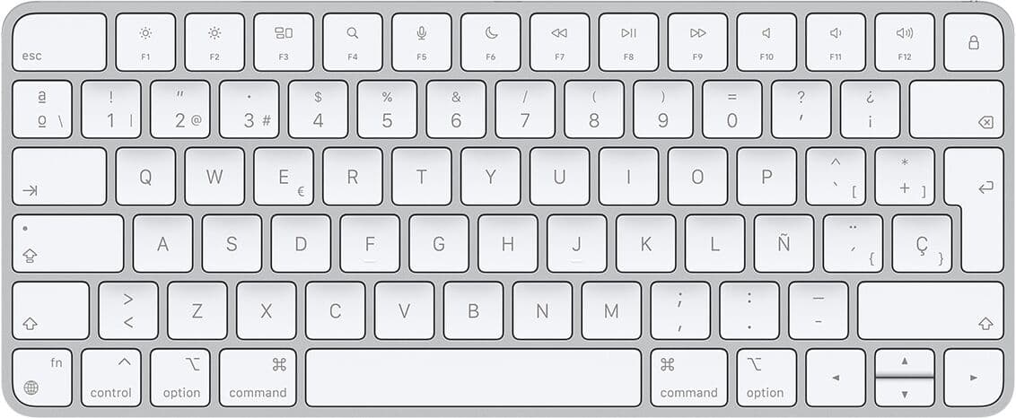 Apple Teclado Magic Keyboard blanco. Blanco