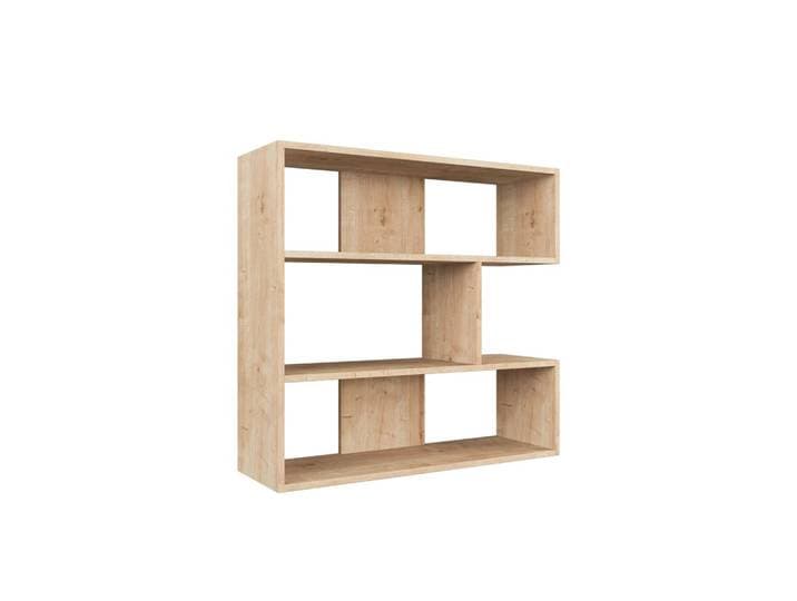 Bücherregal Molly ca. 94x89x30 cm Eichefarben