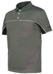 Camisa Polo Cinzento Claro Industrial Starter S