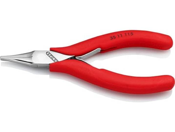 KNIPEX Elektronica-grijptang met doorgestoken scharnier, 35 11 115