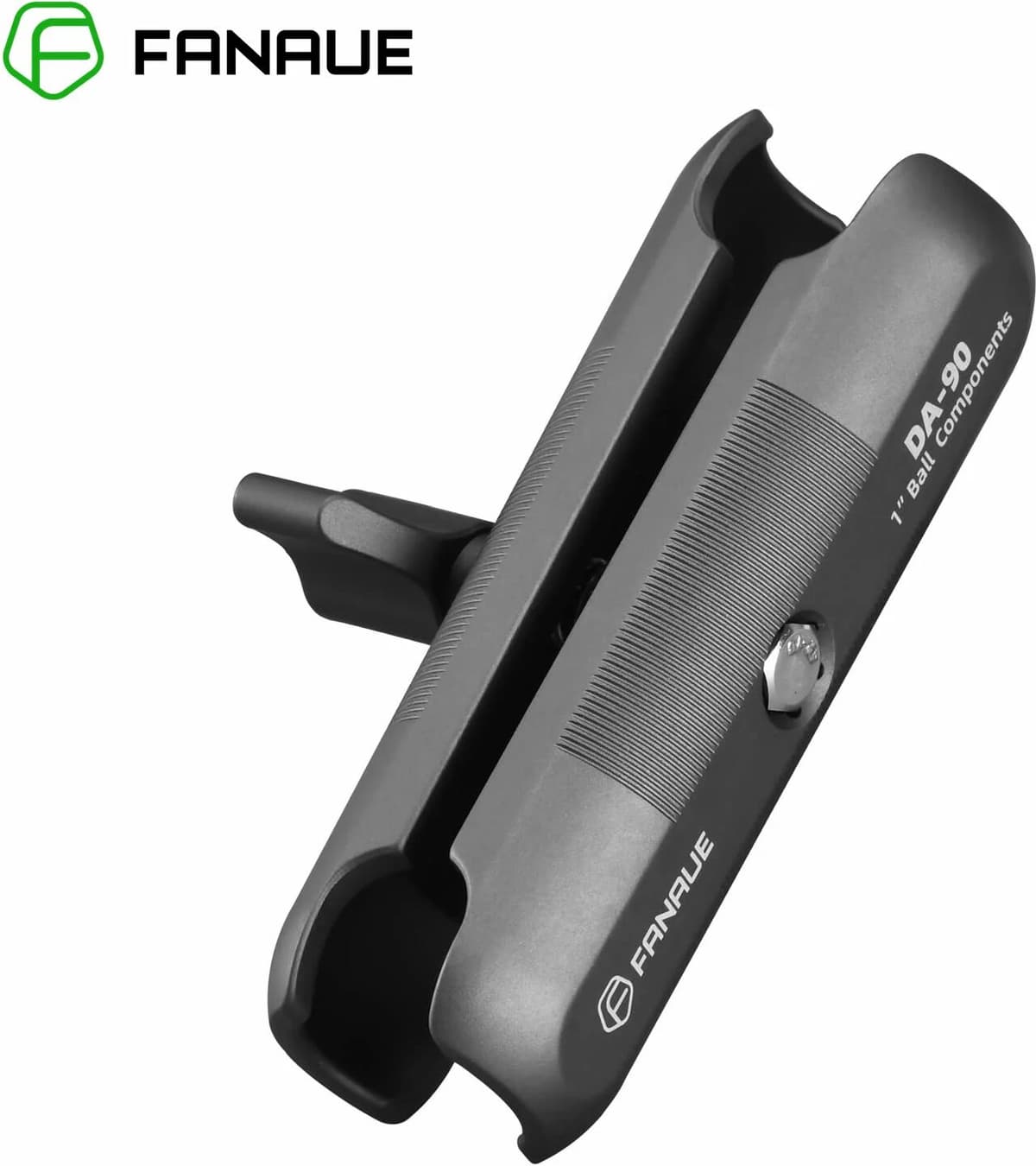 FANAUE Double Bass Socket Arm Support Car Mobile Phone Cradle Holder Motorcycle Motorbike 1Inch Ball Fishfinder For Ram Mount