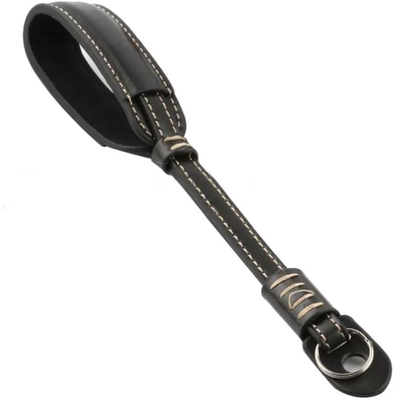 INF Dragonne en cuir PU pour appareils photo Sony, Fujifilm, Nikon, Panasonic, Olympus et Leica Le noir