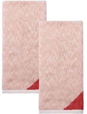 Unique 2 Pack Pure Cotton Hand Towels Soft Absorbent for Bathroom Home