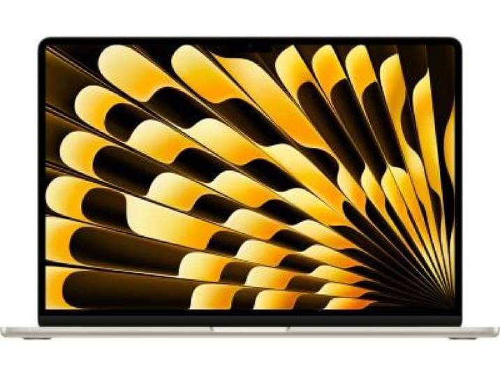 Macbook - Ordinateur Apple Air 15 Puce M5 Cpu 10 / Gpu 10 Coeurs Mémoire Ram 24go Stockage 1to Ssd Lumière Stellaire