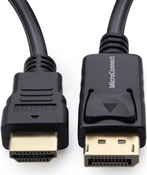 MicroConnect Displayport 1.2 – Hdmi Kabel, 5m