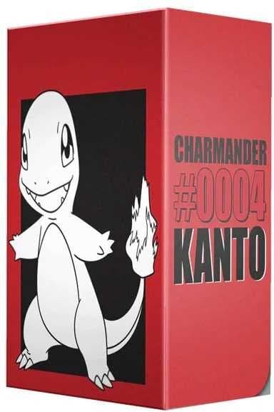 Pokémon Charmander Full View Deck Box by Ultra PRO - Stores up to 75 double-sleeved standard-size trading cards