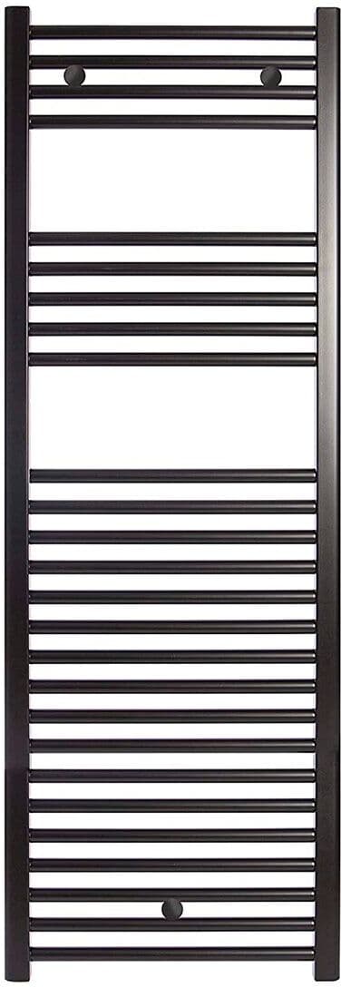 Fácula Toallero radiador decorativo Ocean .  (28 tubos) Negro