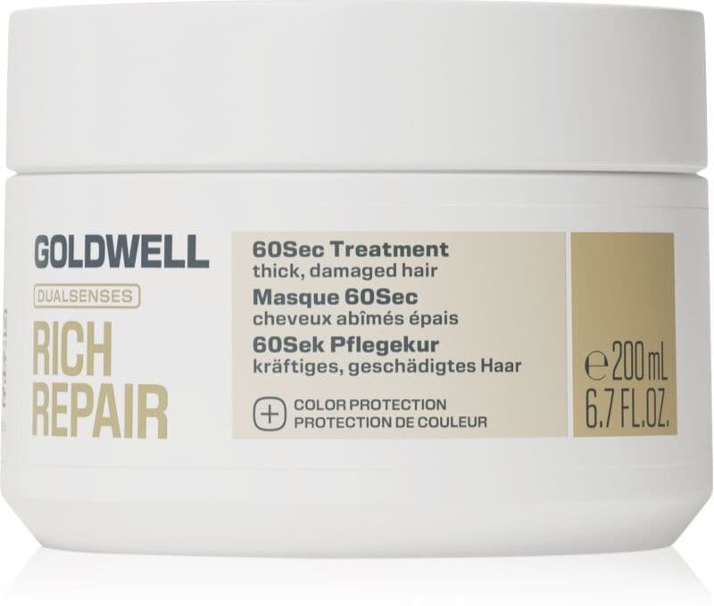 Goldwell Dualsenses Rich Repair 60Sec Treatment kuracja głęboko odżywiająca 200 ml