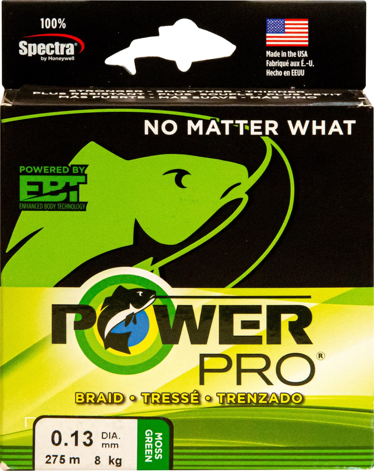 Power Pro Line PowerPro Moss ngreen 0.08mm