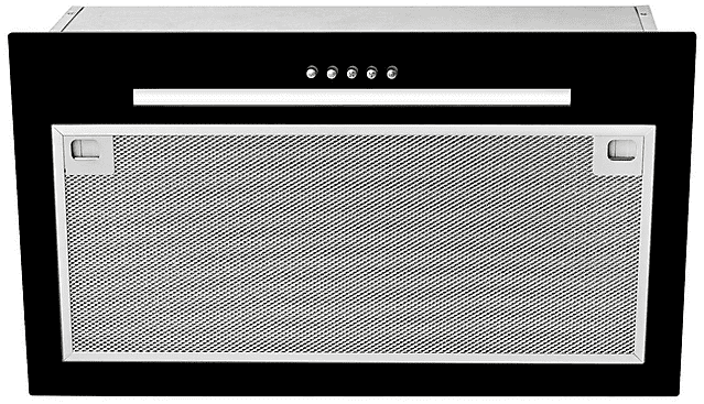 REACONDICIONADO Seminuevo Muy bueno Campana decorativa - Teka GFG 2 NEGRO, 3 Velocidades, 388 m3/h, 55 cm, Negro