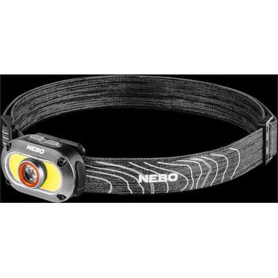LED Taschenlampe NEBO "Nebo MYCRO 550+", schwarz (grau), H:3cm L:7cm T:5,5cm, Kunststoff, Mobilleuchten