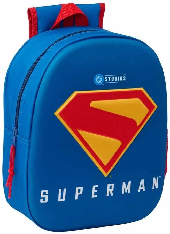 SAFTA DC Comics Superman 3D hátizsák 33cm Ajándéktárgyak