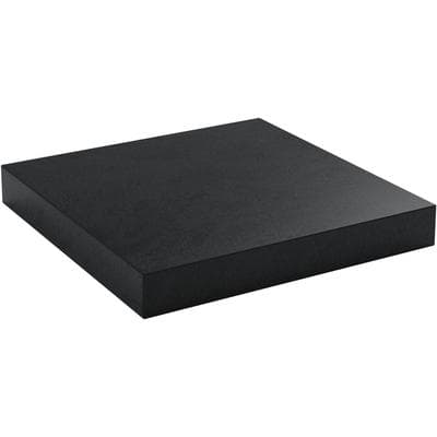 Arbeitsplatte IMPULS KÜCHEN "4 cm stark", schieferstruktur schwarz, B:200cm H:4cm T:60cm, Holzwerkstoff, Tischplatten, in vielen Breiten, passend zu allen Serien, von vier Seiten ummantelt