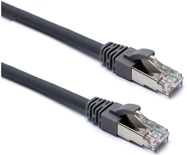 Excel Netw Câble de raccordement S/FTP Cat.6A 20 m gris AWG26 (106-010)
