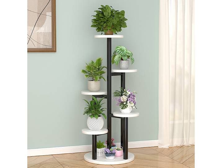 Support de plantes en métal pour intérieur et extérieur, étagère à plantes à plusieurs niveaux, support de pot de fleurs à plusieurs niveaux, support de plantes succulentes pour le salon