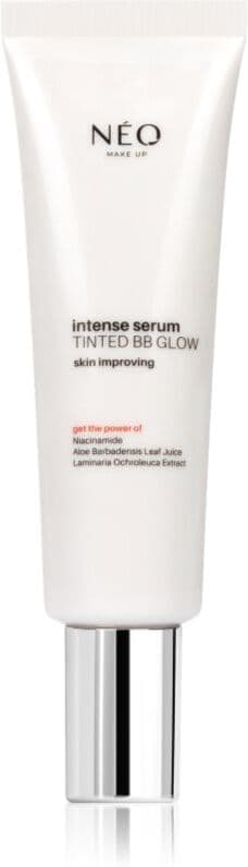 NEO MAKE UP Intense Serum Tinted BB Glow Cream λαμπρυντική ΒΒ κρέμα SPF 50 απόχρωση Deep Glow 30 ml