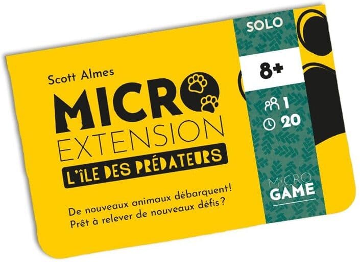 Matagot Extension L'île des prédateurs - Microgame Solo