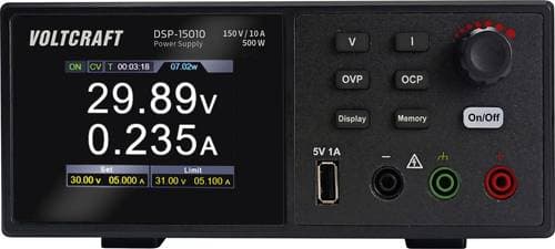VOLTCRAFT DSP-15010 Labornetzgerät, einstellbar 0 - 150 10A (max.) 500W USB Anzahl Ausgänge 1 x