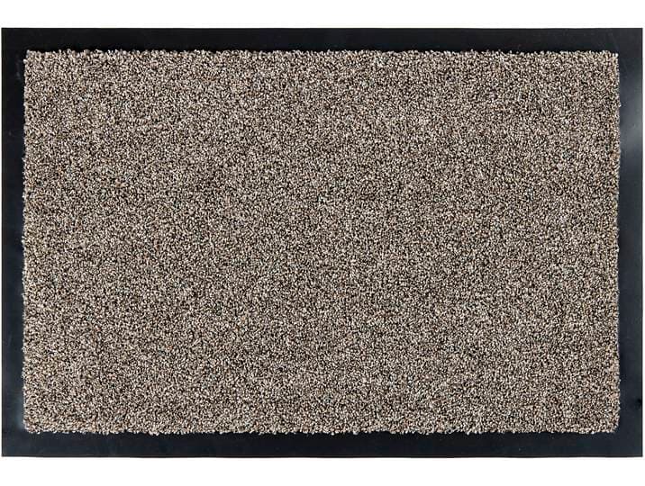 Fussmatte ASTRA Calcite , braun, B:90cm H:10mm L:150cm, Kunstfaser, Teppiche, Fussmatte, Türmatte, Sauberlaufmatte, rutschfest, meliert, nimmt Schmutz auf