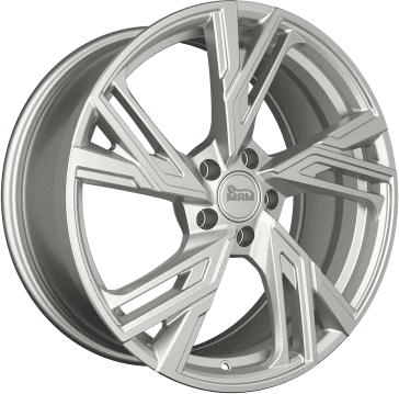 MAM Wheels Rs5 Silver Painted 7.5x17 ET 35 5/100 Alufelge Silber