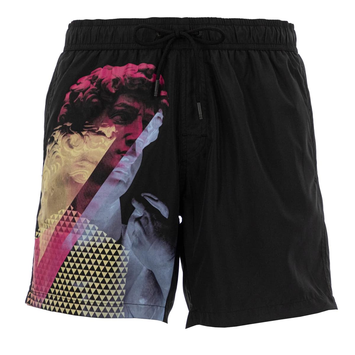 Bikkembergs Swimshorts Hoofd Zwart