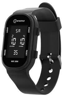 Everyday Crate MINGRUI Kids Digital Sport Watch 30M Waterproof Fitness Watch With LED Backlight Alarm And Calendar black