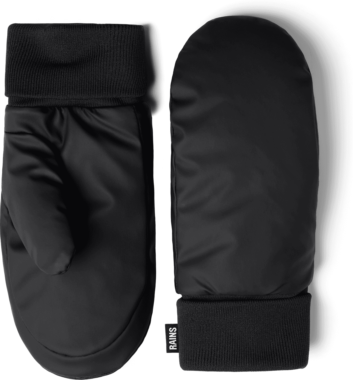 Rains Puffer Mittens Black S/M