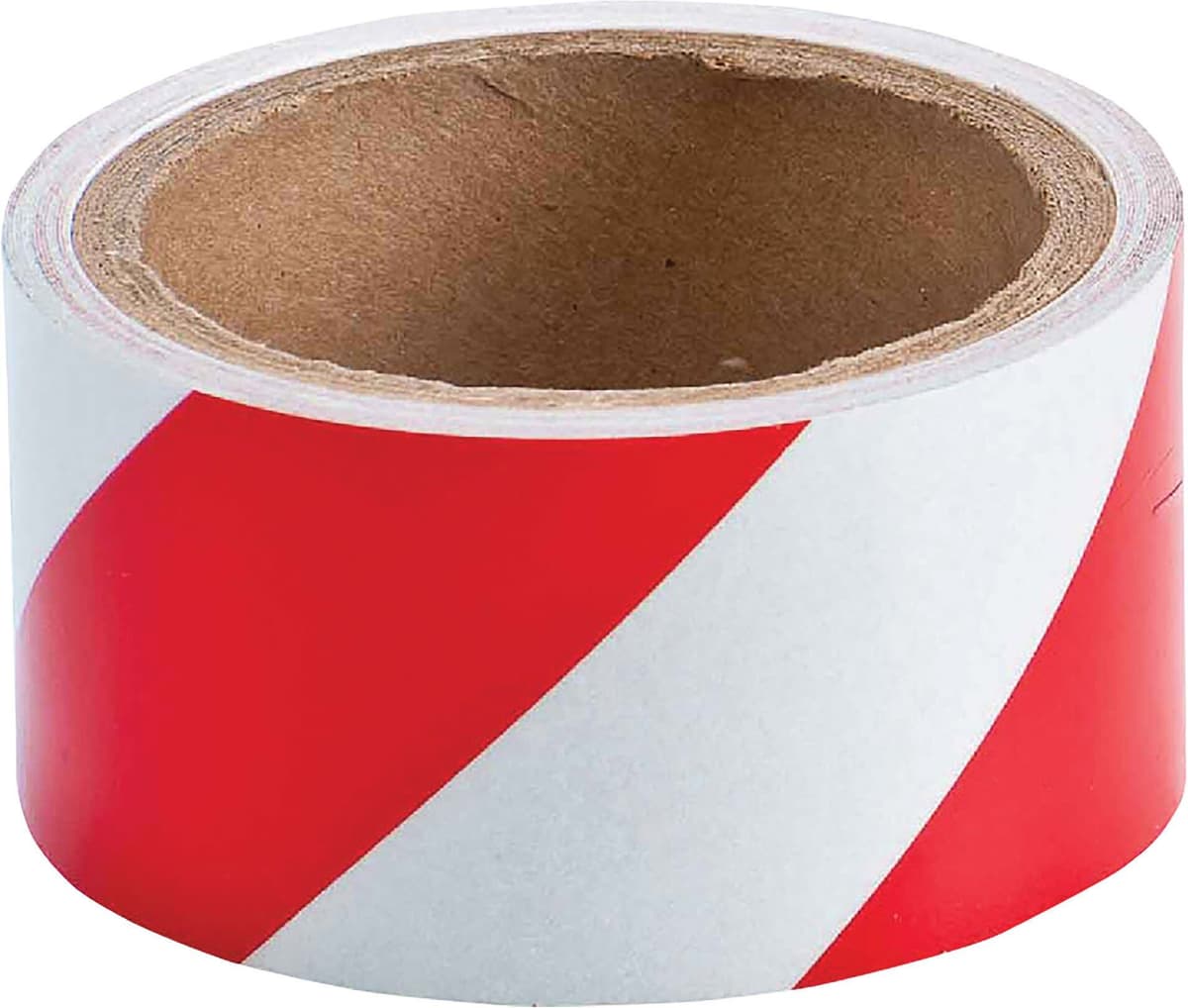Nuova Algis ROTOLO ADESIVO RIFRANGENTE BIANCO E ROSSO IN PVC 5x200 cm