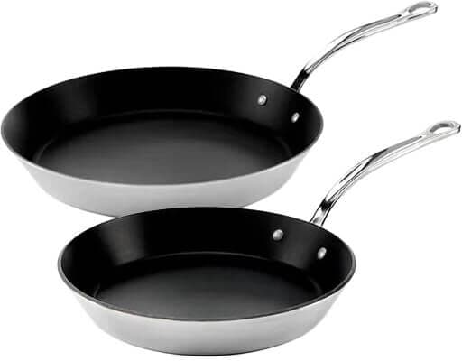 Samuel Groves Classic Triply Non-Stick 26cm & 30cm Frypan Set