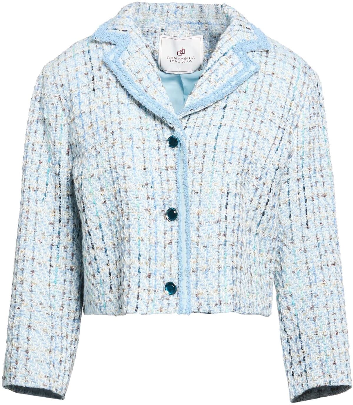 Compagnia Italiana Chaqueta y cazadora Mujer Azul celeste 42 Mujer