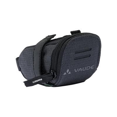 Satteltasche VAUDE "Race Light M Luminum", grau (schwarz), Taschen, B/H/T: 8cm x 15cm x 7,5cm, Obermaterial: 100% Polyester, B:8cm H:15cm T:7,5cm