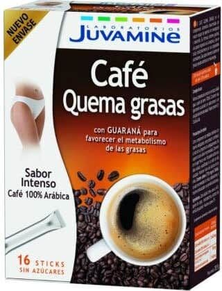 JUVAMINE Café Quema Grasas Sin Azúcares 16 Sticks