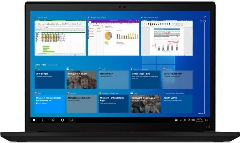 Lenovo ThinkPad X13 G2   i3-1115G4   13.3"   8 GB   256 GB SSD   Iluminación del teclado   Win 11 Pro   SE - Refurbished