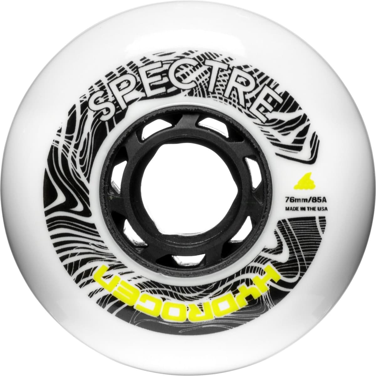 Rollerblade Ruedas para patines HYDROGEN SPECTRE 76-85A 4 unidades . Blanco