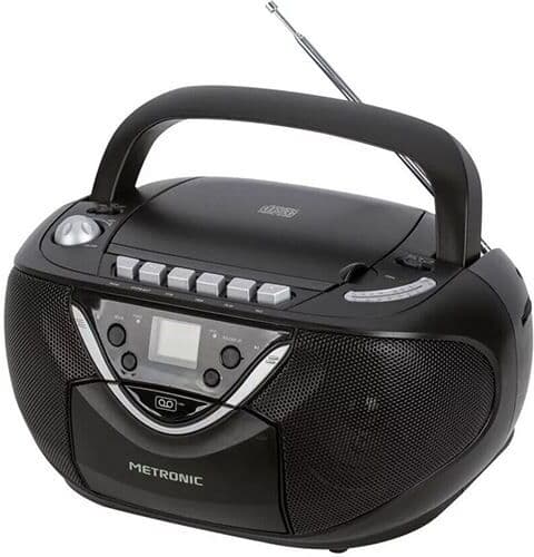 Sem marca Rádio CD Metronic - Preto
