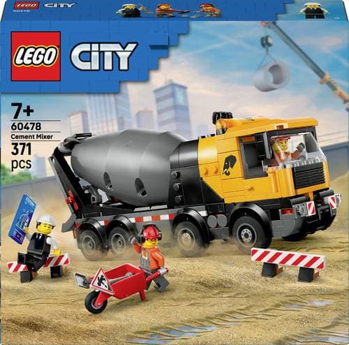 60478 LEGO CITY Betonmischer (60478) Kinderspielzeug