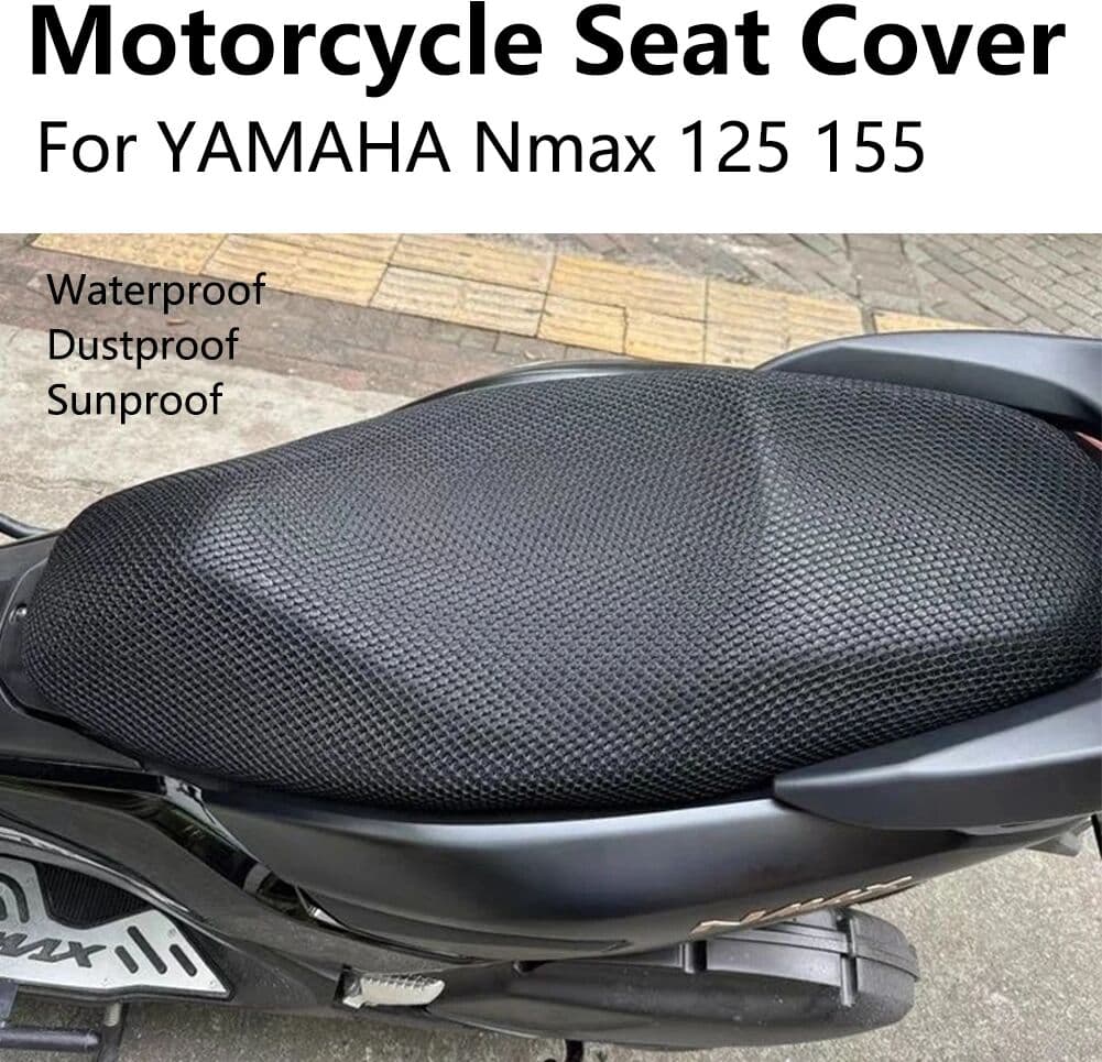 DragonflyMoto For Yamaha N-MAX NMAX 155 125 NMAX155 NMAX125 Motorcycle Accessories Heat Insulation Seat Cushion Seat Cover Protector Case Pad