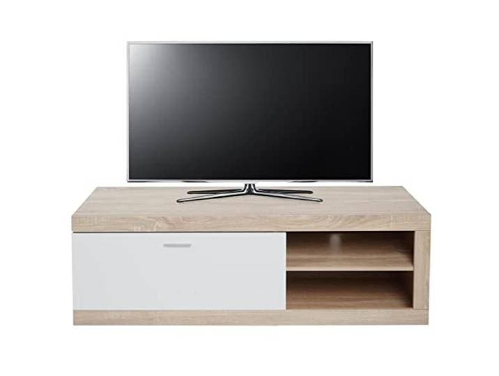 Mendler TV-Rack HWC-L33 Holz 43x140x41cm Staufach