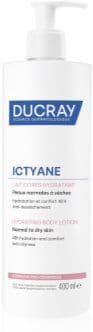 Ducray Ictyane leite corporal hidratante para pele normal e seca 400 ml. Ictyane