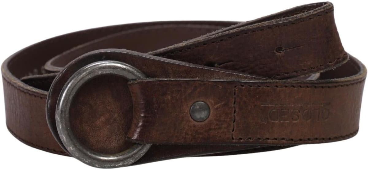 Closed Damen Gürtel, Braun, Gr. 80, Leder - Second Hand