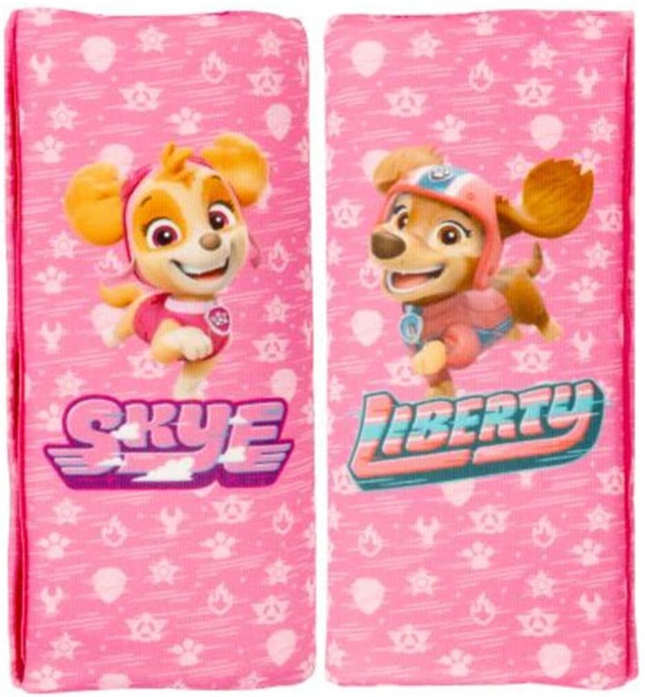 Capas de cinto cor-de-rosa da Patrulha Pata