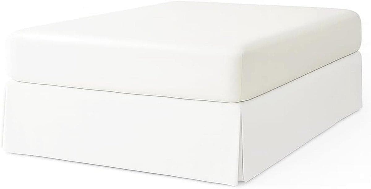 Wasbare bedhoes voor boxspring of bedbasis, 90x200 cm