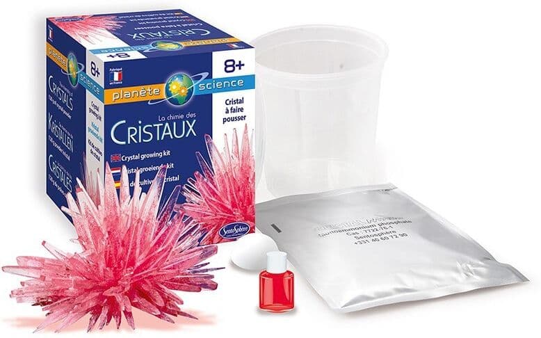 SentoSphère La Chimie des Cristaux - Cristal rouge